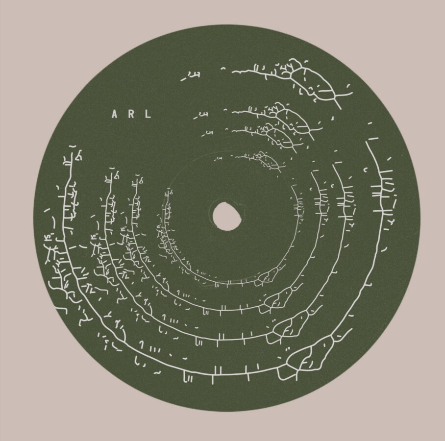 Aliens on the Beach by A R L — vinyl edition